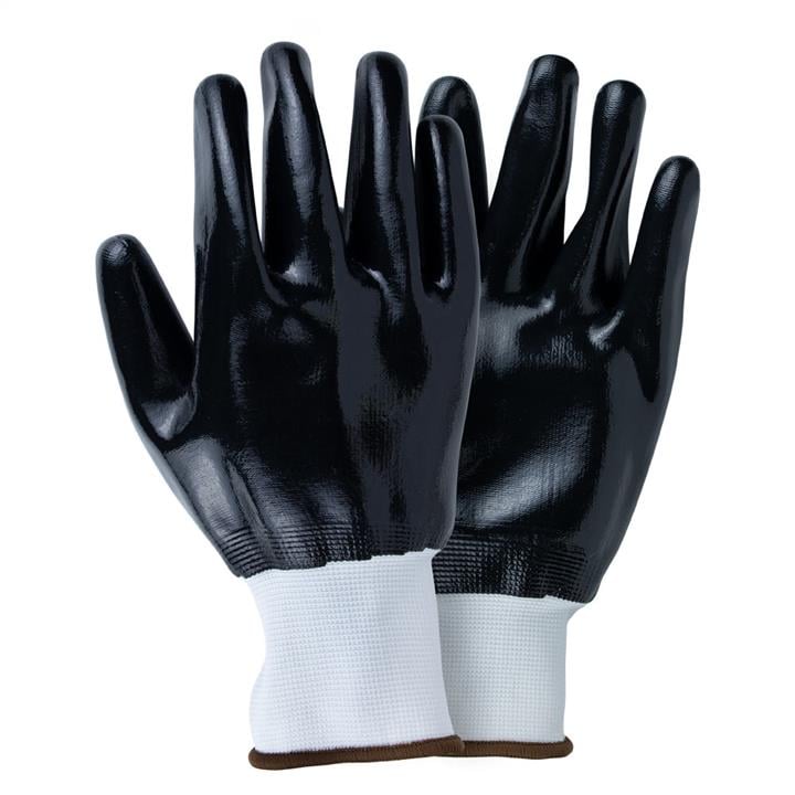 Sigma 9443561 Перчатки трикотажные с полным нитриловым покрытием р.10 (черные, манжет) 9443561: Купить в Украине - Отличная цена на EXIST.UA!