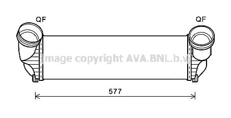 AVA BWA4543 Інтеркулер BWA4543: Купити в Україні - Добра ціна на EXIST.UA!