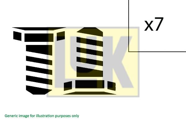 Luk 411 0170 11 Болти кріплення маховика, комплект 411017011: Купити в Україні - Добра ціна на EXIST.UA!