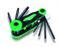 AIFB0801 Toptul Набор складной ключей TORX: T9-T40 (материал CRV-6150)