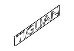 Эмблема крышки багажника (фирменный значок) ("tiguan", хром) VAG 5N0 853 687 B 739
