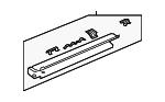 3QF801251 VAG Накладка порогу