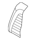 3C8885775N VAG Обивка спинки