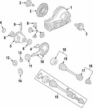 0AB525596A VAG Сальник