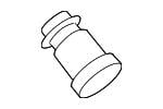 107857113JD VAG Личинка замка без ключа.