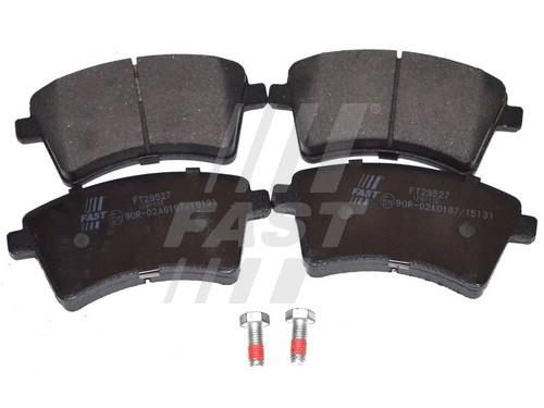 FT29527 Fast Тормозные колодки дисковые, комплект