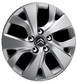 Citroen/Peugeot 96 770 897 TW Диск колеса легкосплавний Citroen (Picasso C4) 6.5x16 5x108 ET47 Silver 96770897TW: Купити в Україні - Добра ціна на EXIST.UA!