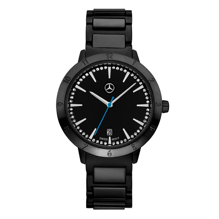 Mercedes B6 6 95 8440 Жіночий наручний годинник Mercedes-Benz Women’s Watch, Black Edition B66958440: Купити в Україні - Добра ціна на EXIST.UA!