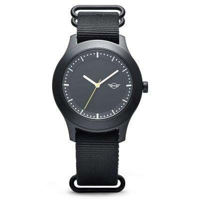 BMW 80 26 2 445 726 Наручные часы Mini Wing Logo Watch Unisex, Black 80262445726: Купить в Украине - Отличная цена на EXIST.UA!
