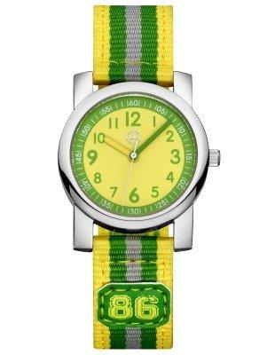 Дитячий наручний годинник Mercedes-Benz Boys&#39; Watch, Green&#x2F;Yellow Mercedes B6 6 95 8446