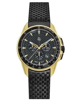 Чоловічий наручний годинник Mercedes-Benz Men’s Motorsport Chronograph Watch, Gold Edition Mercedes B6 7 99 7328