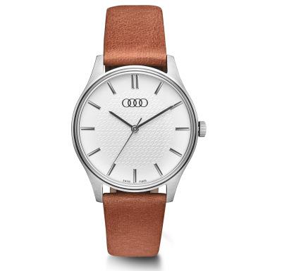 VAG 310 180 030 0 Жіночий наручний годинник Audi Watch, Womens, Silver/Brown 3101800300: Приваблива ціна - Купити в Україні на EXIST.UA!