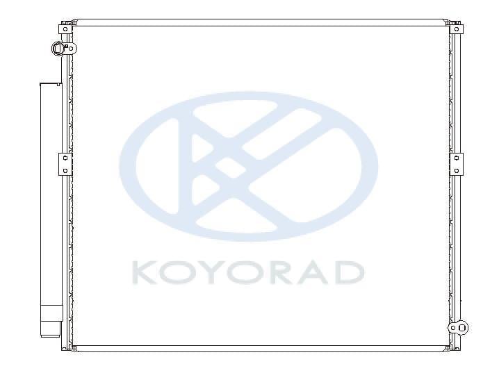 Koyorad CD010350Q Радіатор кондиціонера (Конденсатор) CD010350Q: Купити в Україні - Добра ціна на EXIST.UA!