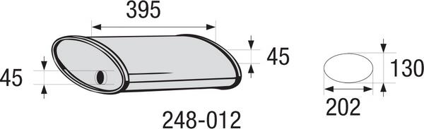 248012 Bosal Глушник