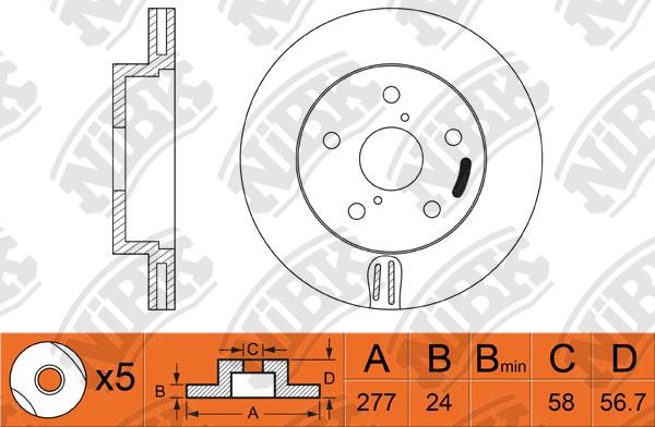 Купити NiBK RN1010V за низькою ціною в Україні!