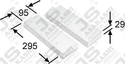 Купити JS Asakashi AC8505SET за низькою ціною в Україні!