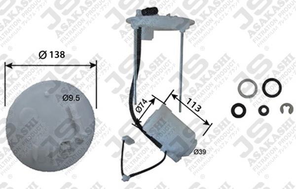 Купити JS Asakashi FS23002 за низькою ціною в Україні!