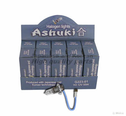 Ashuki G223-01 Лампа галогенна 12В H3 55Вт G22301: Приваблива ціна - Купити в Україні на EXIST.UA!