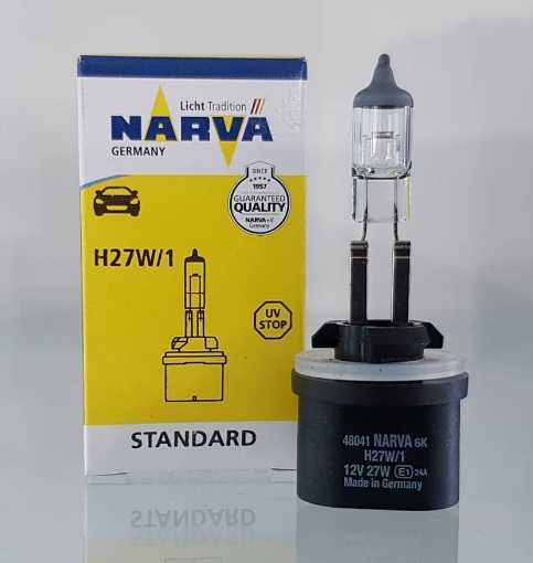 Лампа галогенна Narva Standard 12В H27W&#x2F;1 27Вт Narva 480413000