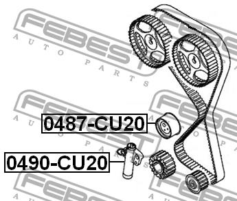 Купить Febest 0487-CU20 по низкой цене в Украине!