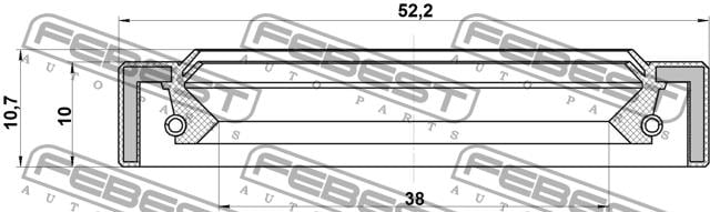 Купить Febest 95IAY-40521011X по низкой цене в Украине!