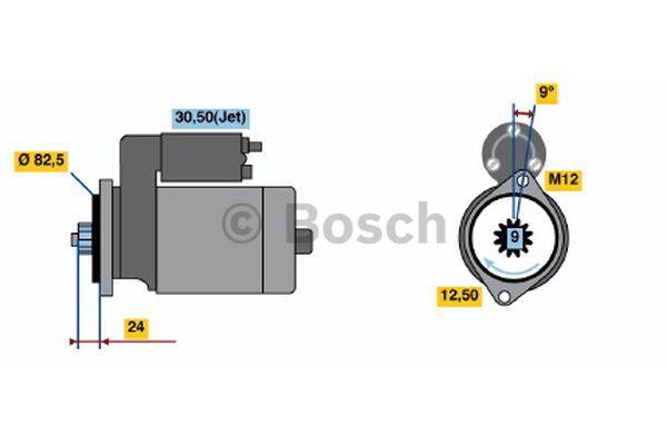 Bosch Стартер – цена [object Object] UAH