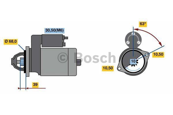 Bosch Стартер – ціна 10752 UAH
