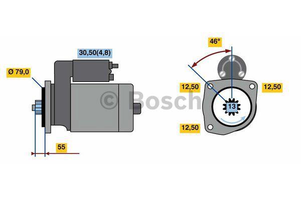 Bosch Стартер – ціна 7246 UAH