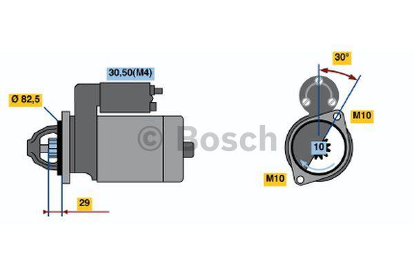 Стартер Bosch 0 001 219 016