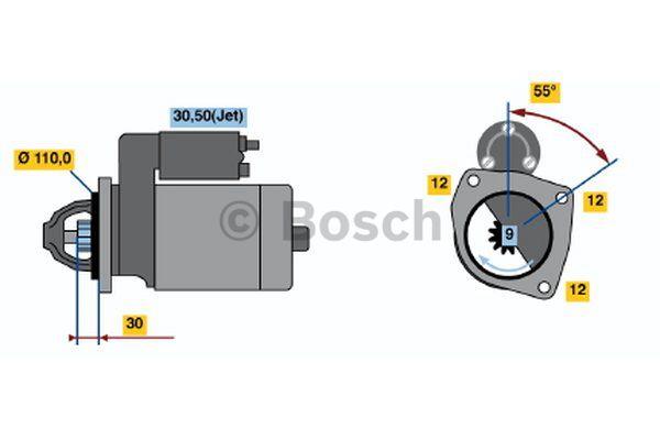 Стартер Bosch 0 001 223 010