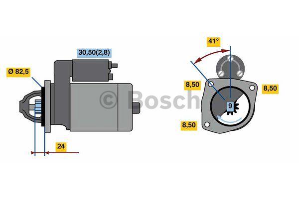 Купити Bosch 0 001 223 104 за низькою ціною в Україні!