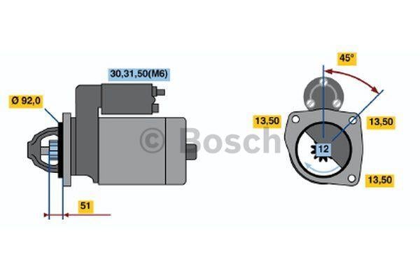 Bosch Стартер – цена 16923 UAH