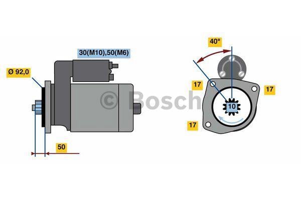 Купить Bosch 0 001 261 006 по низкой цене в Украине!