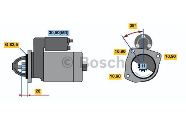 Bosch Стартер – цена [object Object] UAH