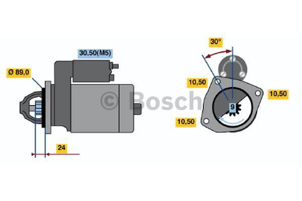 Bosch Стартер – цена [object Object] UAH