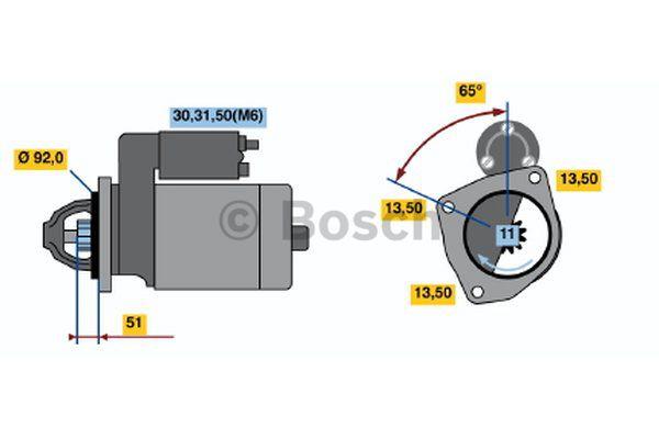 Bosch Стартер – цена [object Object] UAH