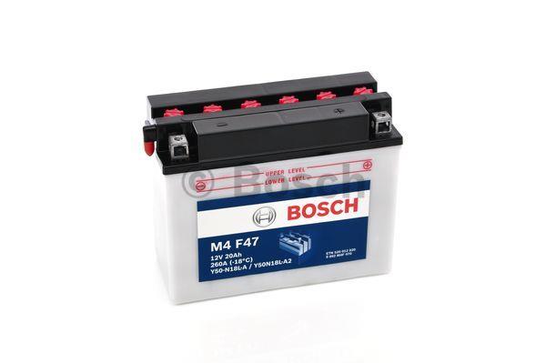 Акумулятор Bosch 12В 20Ач 260А(EN) R+ Bosch 0 092 M4F 470