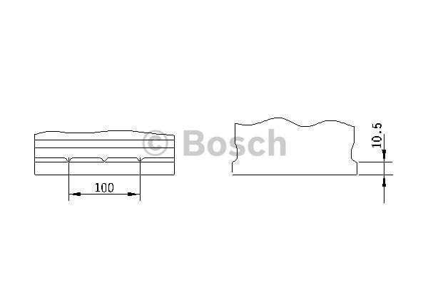 Bosch Акумулятор Bosch 12В 45Ач 300А(EN) R+ – ціна 2204 UAH