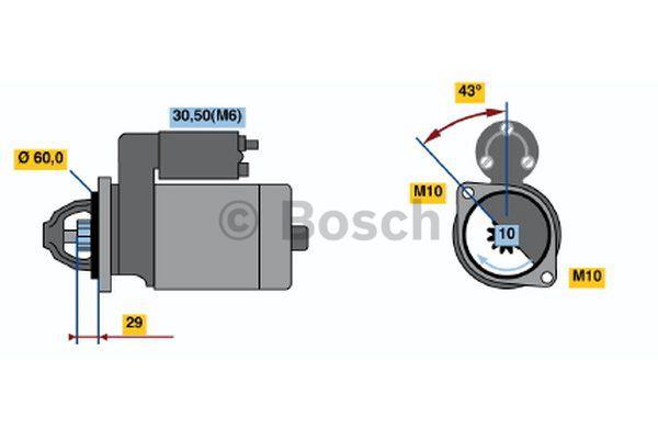 Купити Bosch 0001107461 – суперціна на EXIST.UA!