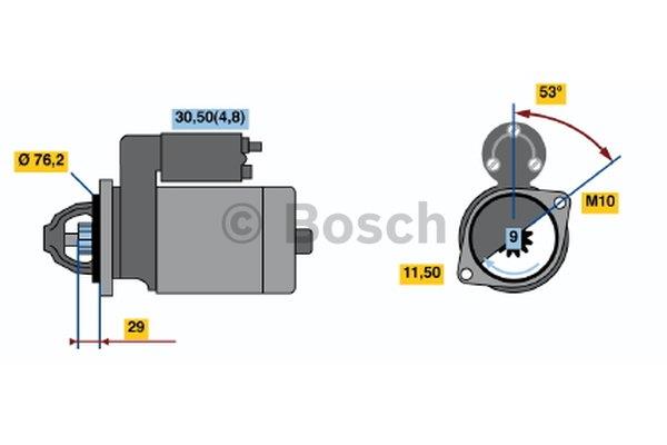 Купити Bosch 0 001 107 527 за низькою ціною в Україні!