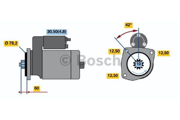 Стартер Bosch 0 001 120 410