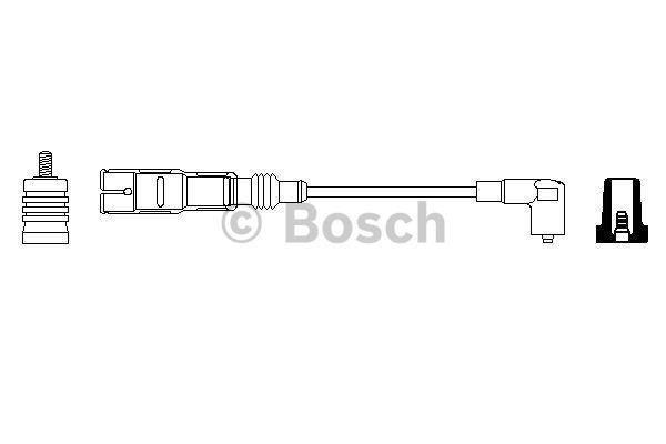 Дріт високовольтний Bosch 0 356 912 887