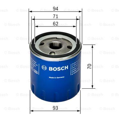 Bosch Фільтр масляний – ціна 253 UAH