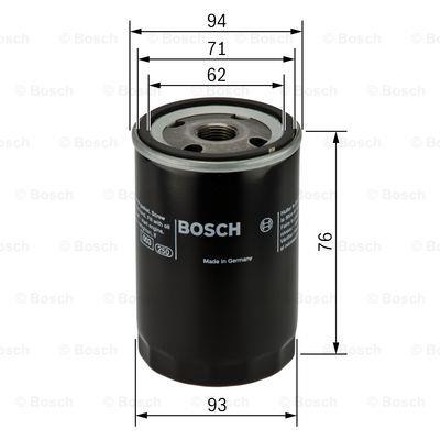Bosch Фільтр масляний – ціна 273 UAH
