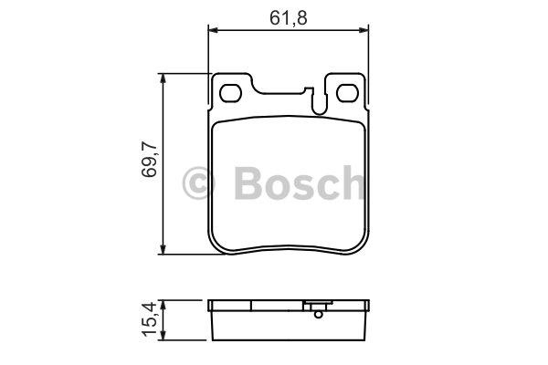 Купити Bosch 0 986 460 965 за низькою ціною в Україні!