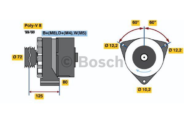 Bosch Генератор – ціна 53132 UAH