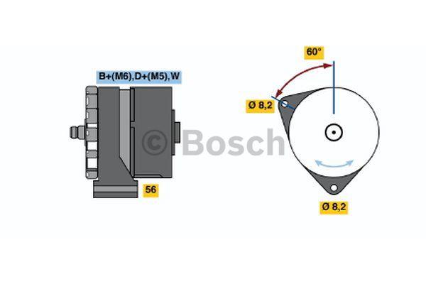 Купити Bosch 0 120 488 185 за низькою ціною в Україні!