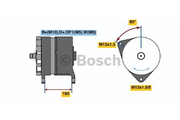 Купити Bosch 0 120 689 590 за низькою ціною в Україні!