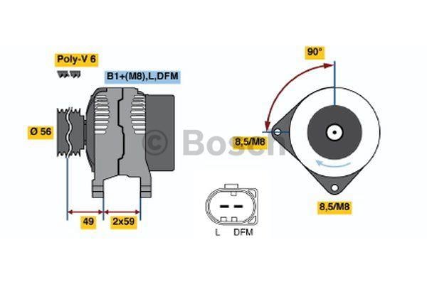 Купити Bosch 0124325003 – суперціна на EXIST.UA!