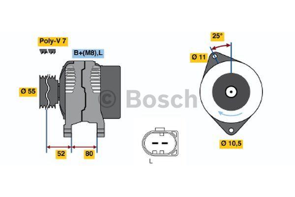Генератор Bosch 0 124 325 053